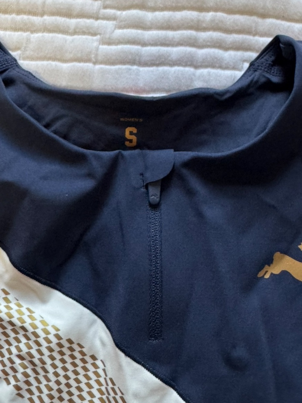 Tracksmith -  Strata Zip Bra - Picture 4 of 4
